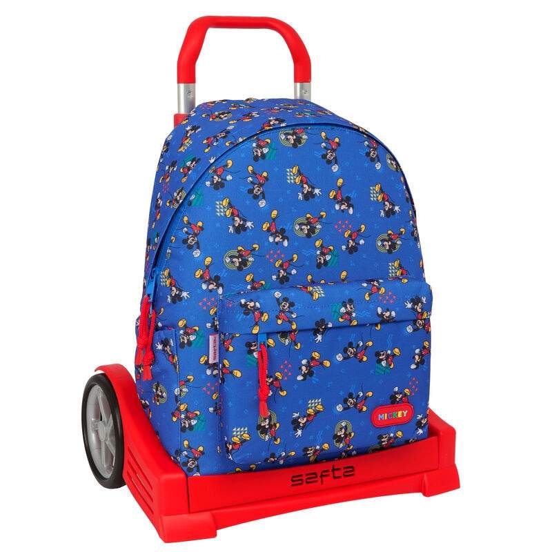 Mickey Mouse Trolley Rygsæk – 14" Laptop, Ergonomiske Remme