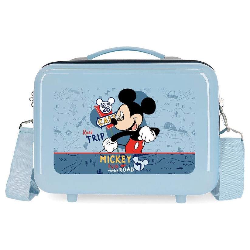 Disney Mickey Road Trip ABS anpassningsbart skönhetsfodral 29 cm | Hem & Hobby | Pryloteket