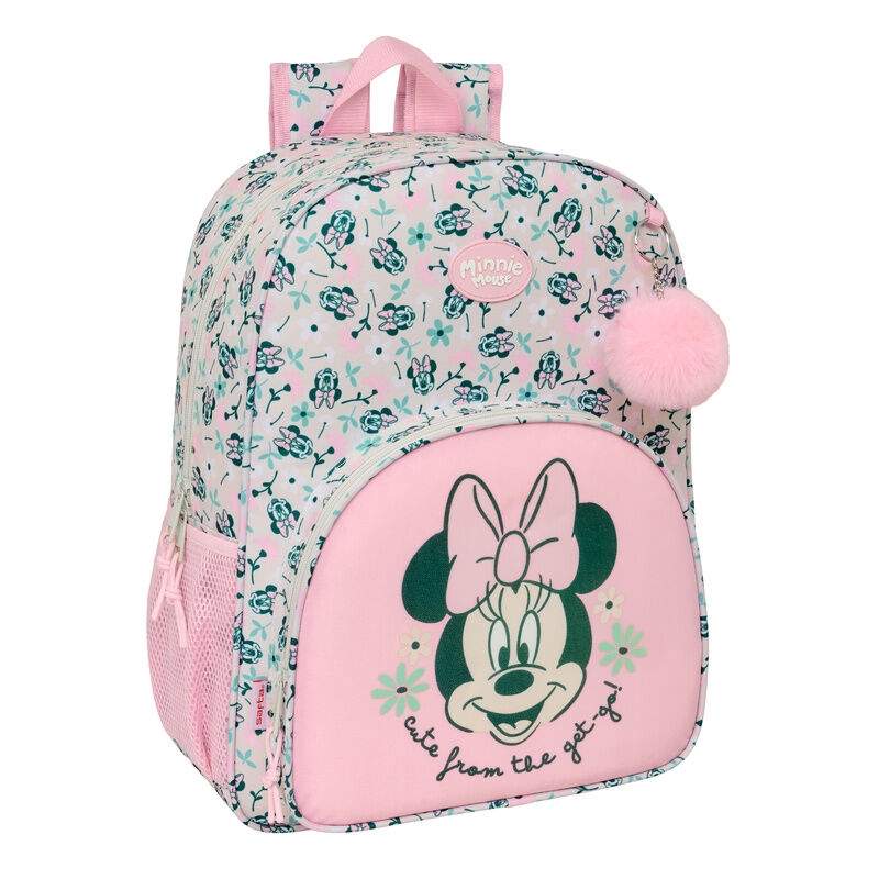 Minnie Mouse rygsæk – 42 cm, klar til trolley, ergonomiske stropper