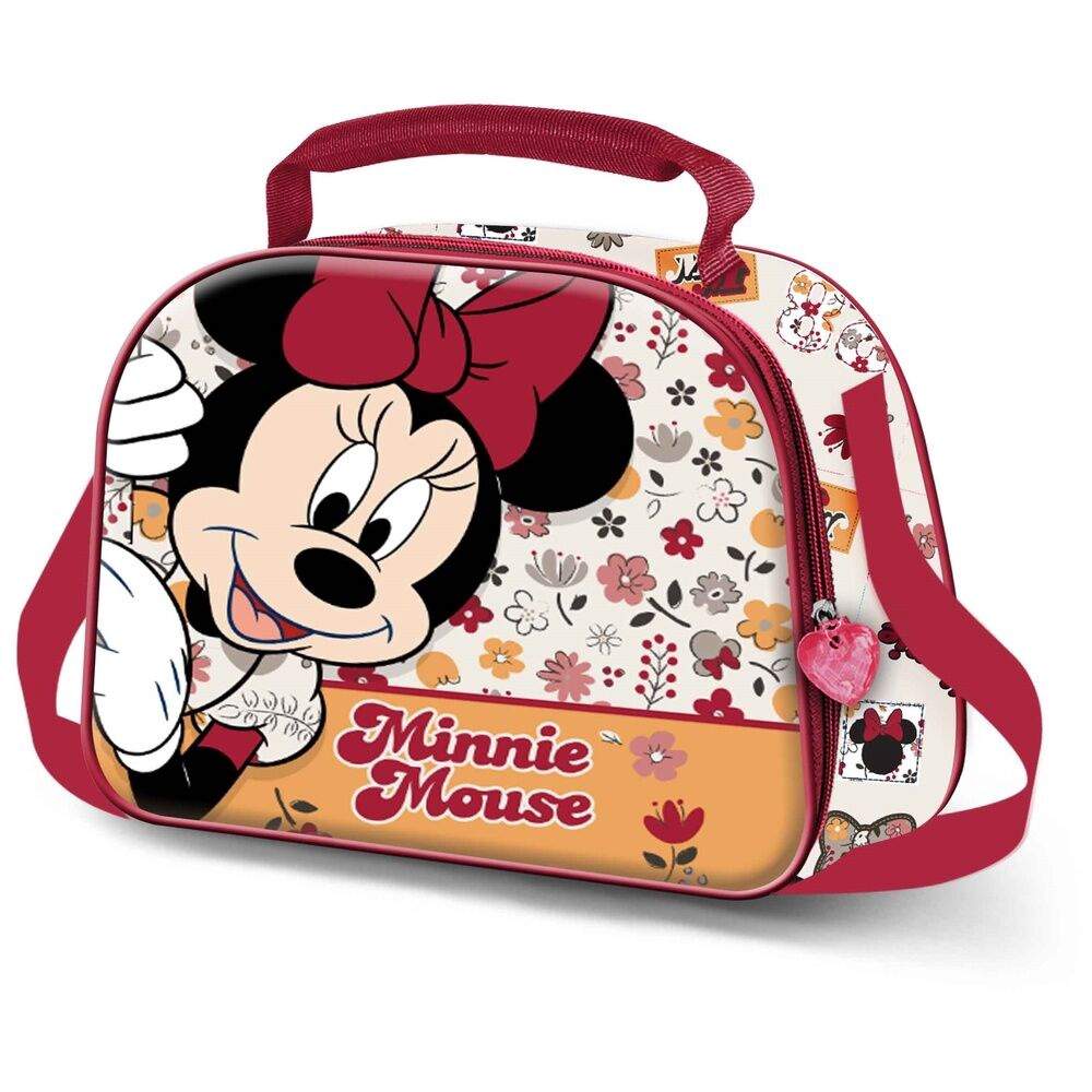 Minnie Mouse 3D madtaske – isolerede, justerbare stropper