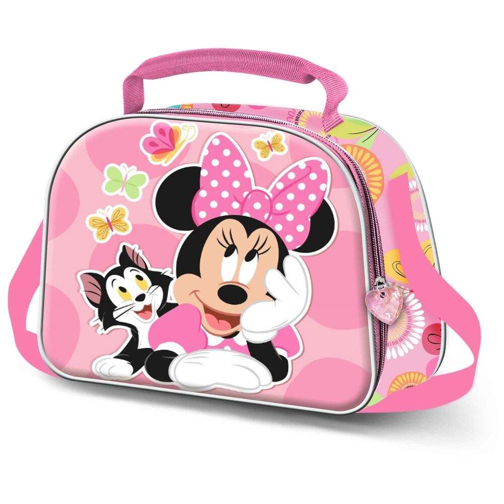 3D Minnie Mouse madtaske – isolerede, justerbare stropper
