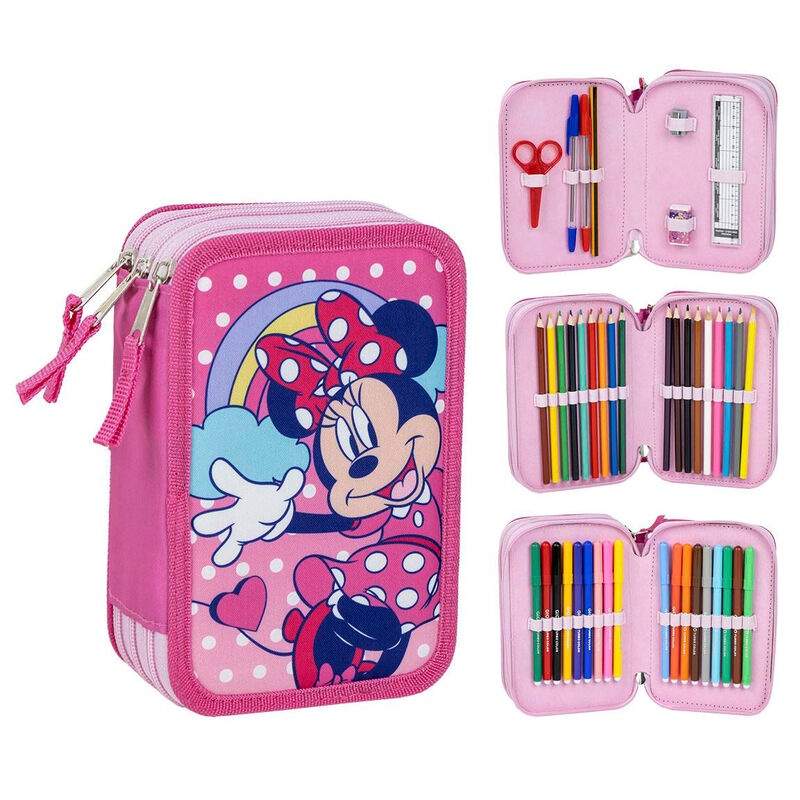 Disney Minnie trippelpennfodral | Hem & Hobby | Pryloteket