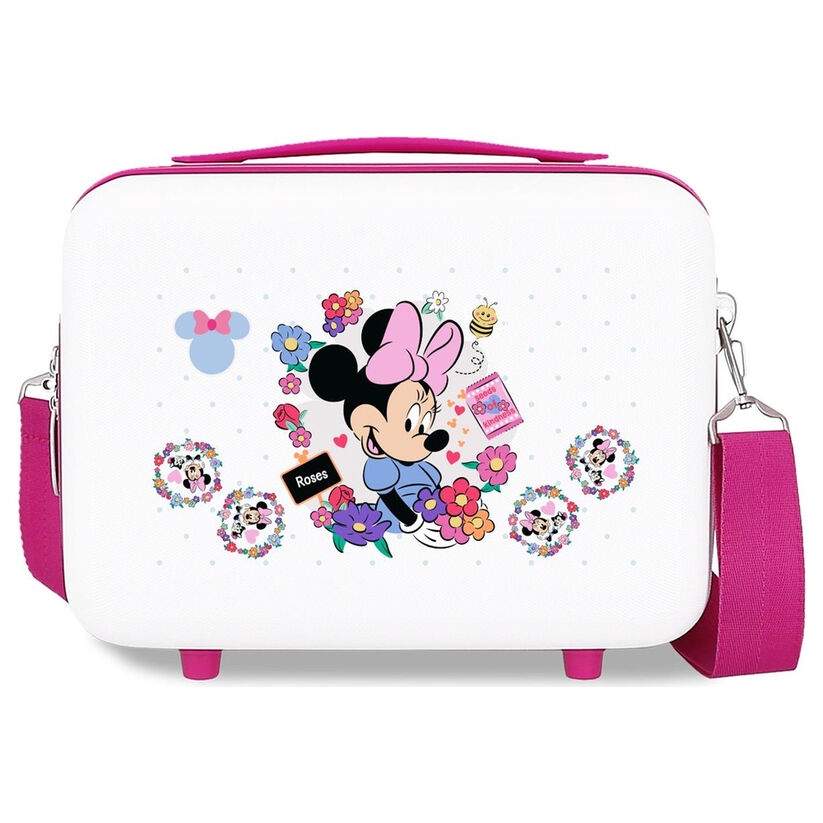 Disney Minnie Flowers ABS justerbart skønhedsetui 29 cm