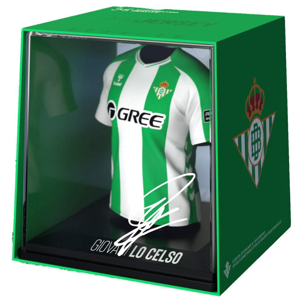 Ægte Betis Giovanni Lo Celso mini t-shirt figur
