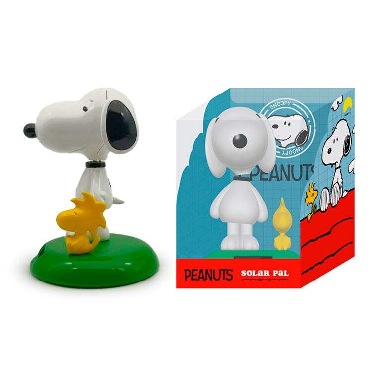 Peanuts Snoopy & Woodstock solcelledukke