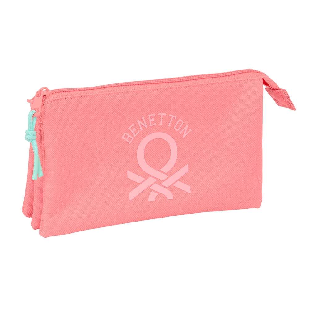 Benetton Coral tredobbelt penalhus
