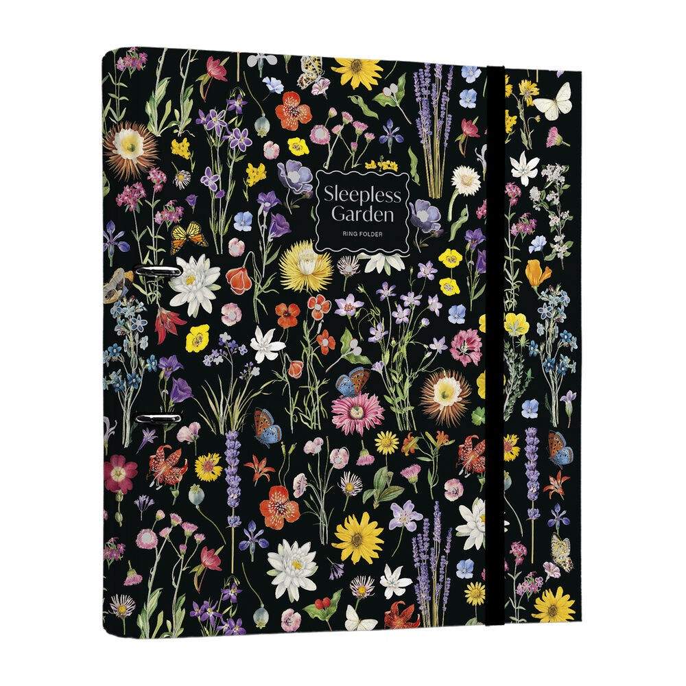 2-ringspärm, 32x28 cm, hårt omslag med resårstängning | Hem & Hobby | Pryloteket