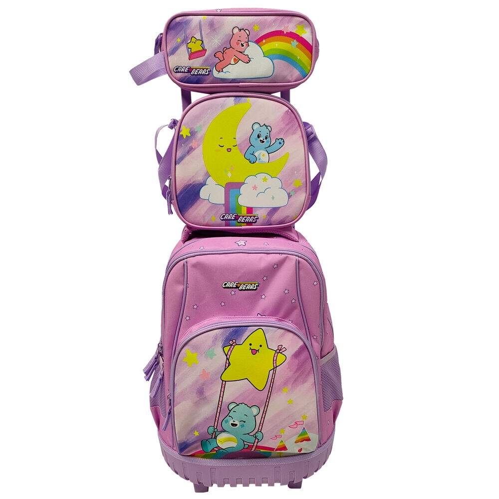 Care Bears Trolley set + pennfodral + lunchväska