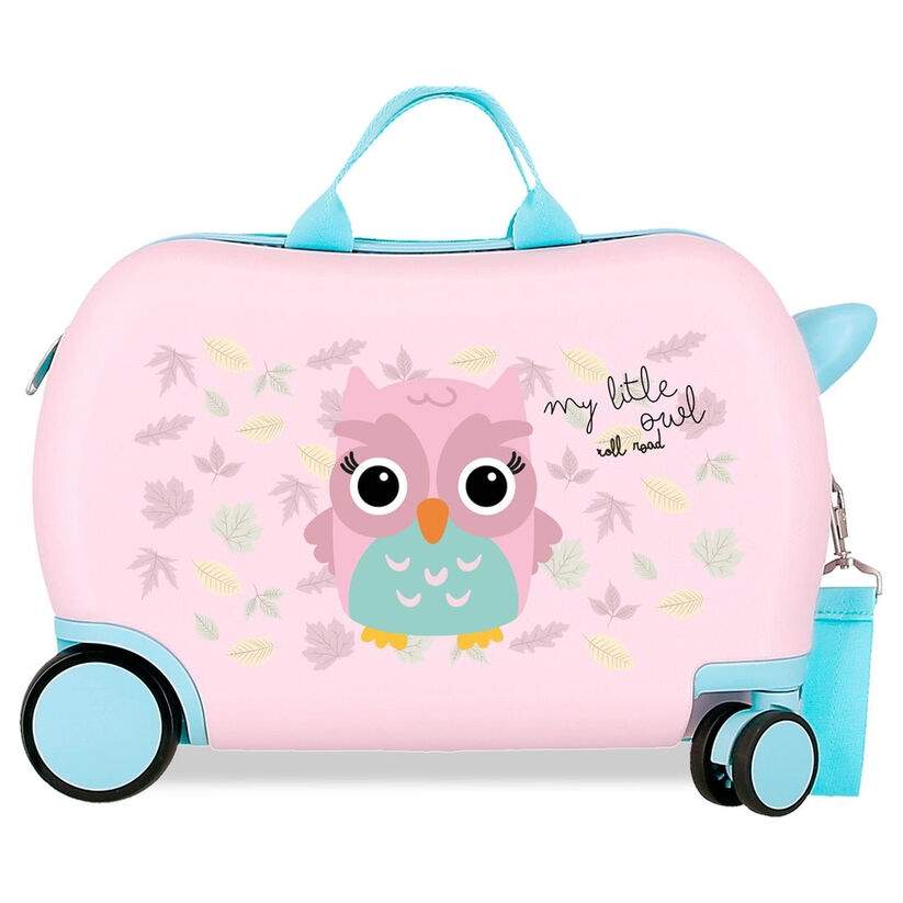 Roll Road Owl Happy Pets ABS trolley kuffert 45 cm