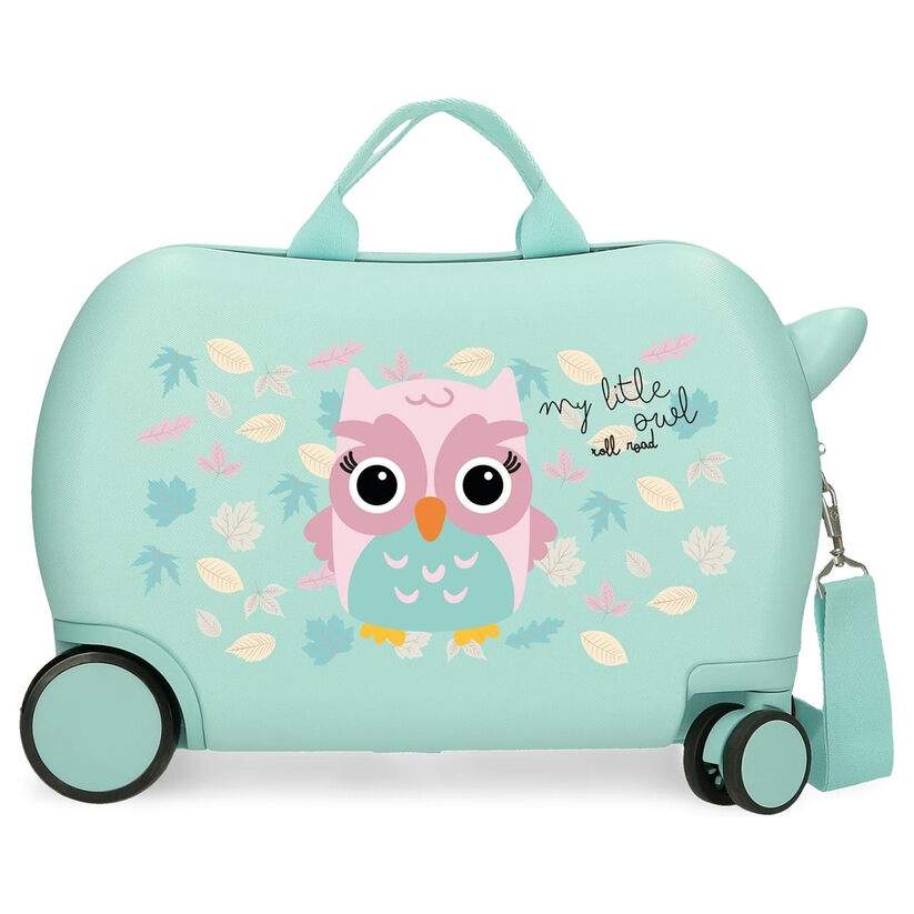Roll Road Owl Happy Pets ABS trolley kuffert 45 cm