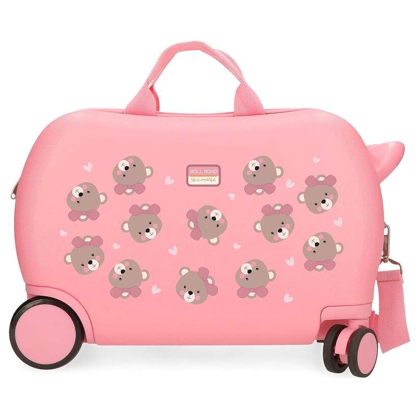 Roll Road Baby Pets Bjørn ABS trolley kuffert 45cm