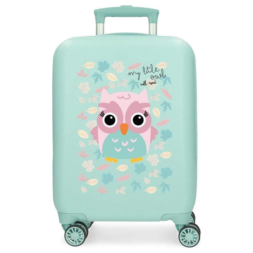 Roll Road Owl Happy Pets ABS trolley kuffert 50 cm