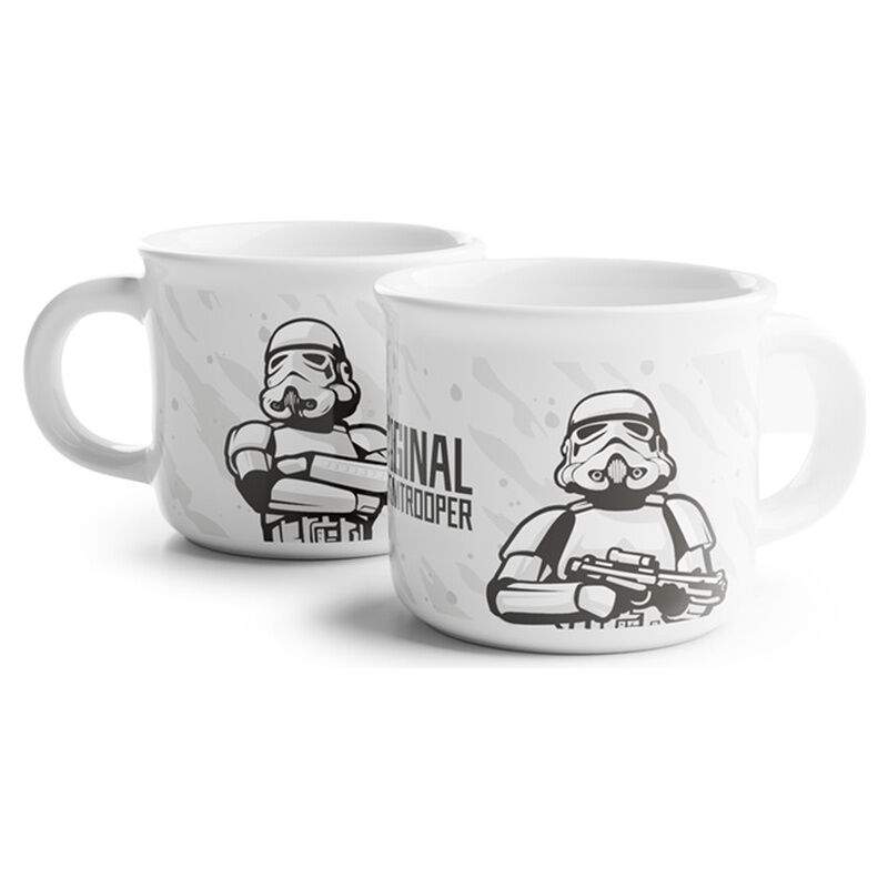 Star Wars Imperial Stormtrooper 2 kaffekopper sæt 100ml
