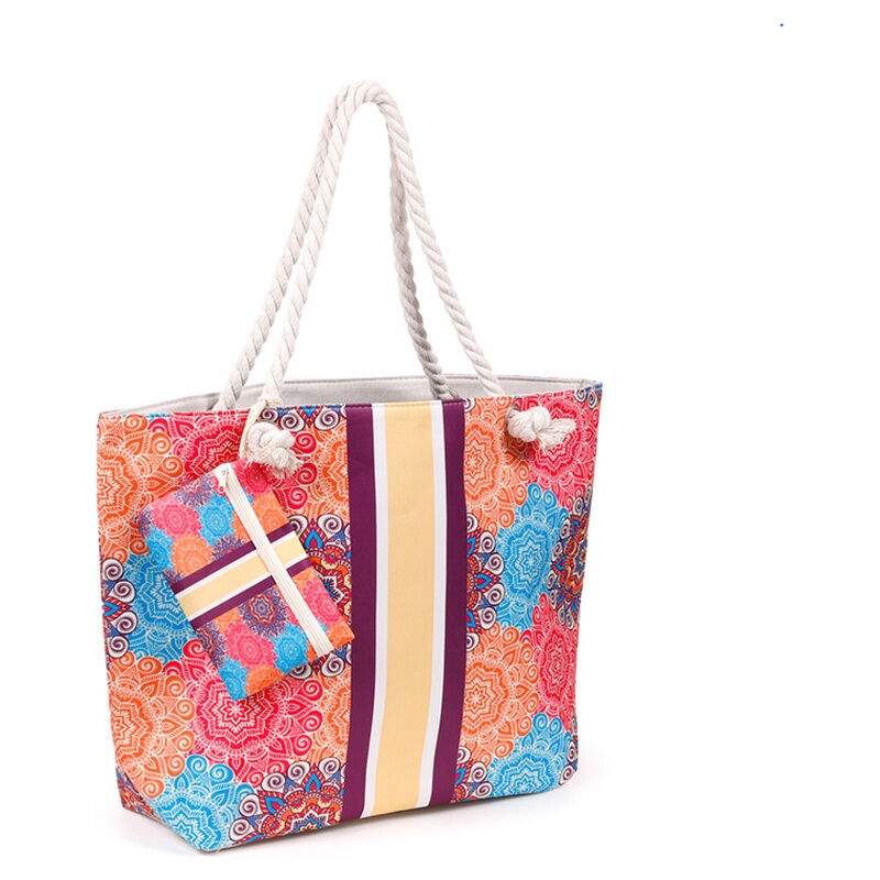 Mandala strandväskeset – bomull, polyester, metall | Hem & Hobby | Pryloteket