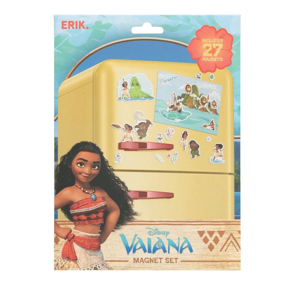 Vaiana Stansade Magneter Set – 3 Ark, Enkel Scenskapning | Hem & Hobby | Pryloteket