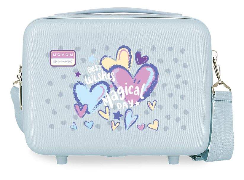 Movom Best Wishes ABS anpassningsbart skönhetsfodral 29 cm | Hem & Hobby | Pryloteket