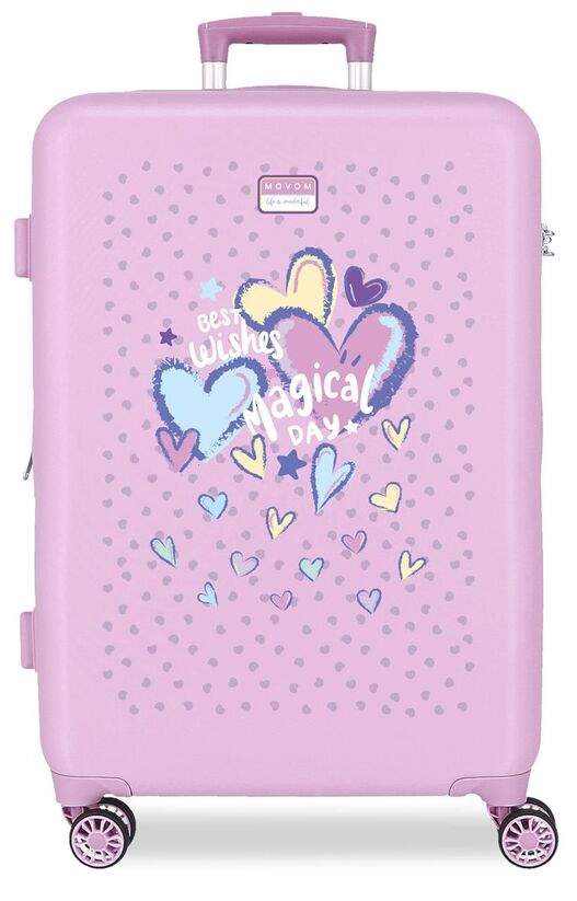 Movom Best Wishes ABS-trolleyväska 65 cm | Hem & Hobby | Pryloteket