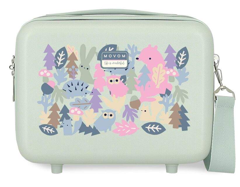 Movom Forest Menta ABS justerbart skønhedsetui 29 cm