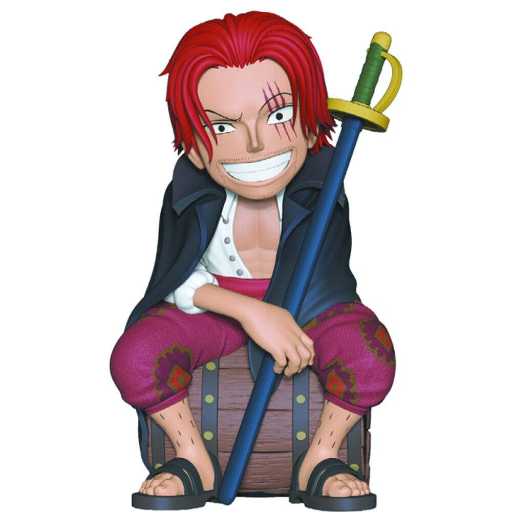 One Piece Shanks Sparegris – 15 cm PVC Møntholder