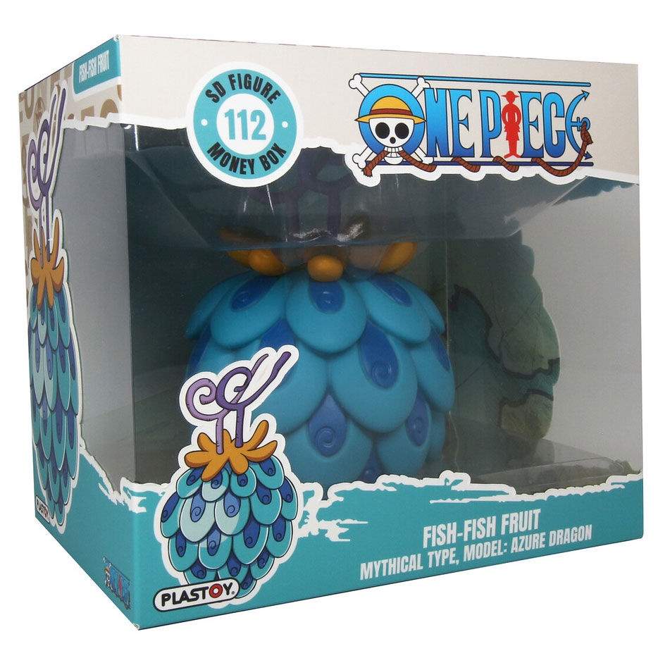 One Piece Fish-Fish Fruit Møntpenge – 14 cm PVC Figur