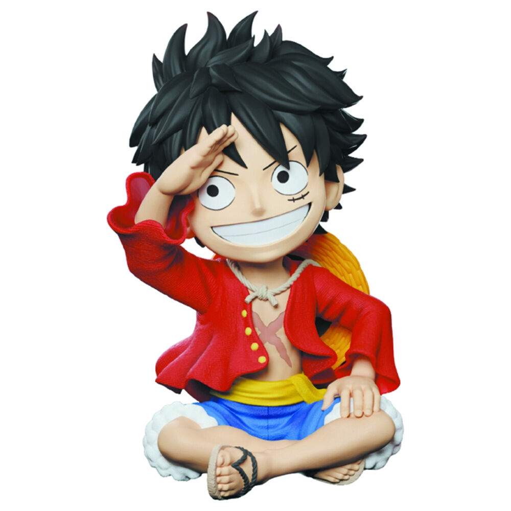One Piece Luffy Spargris – 15 cm PVC Mynthållare | Hem & Hobby | Pryloteket