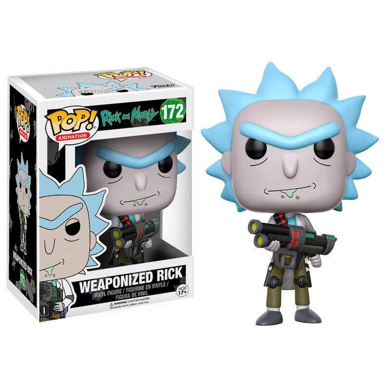 POP-figur Rick og Morty Weaponized Rick