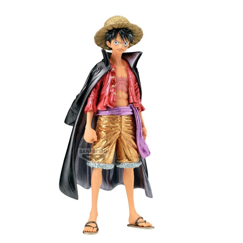 One Piece Premium Monkey D. Luffy The Metallic figur 30 cm