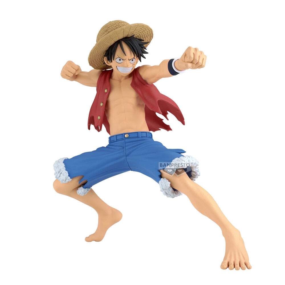 One Piece Cross Posing Monkey D. Luffy figur 16 cm