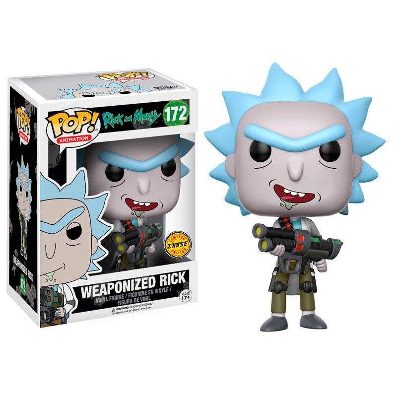 POP-figur Rick & Morty Weaponized Rick Chase | Hem & Hobby | Pryloteket
