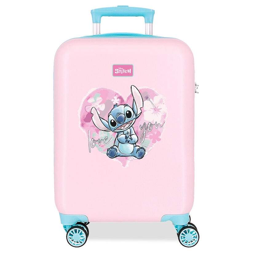 Disney Stitch Heart ABS trolley kuffert 50 cm