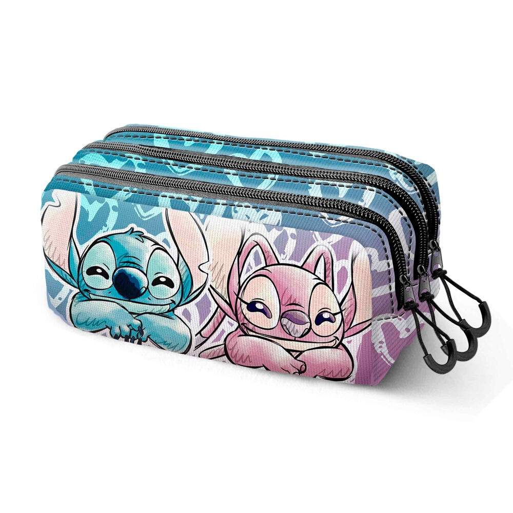 Disney Stitch & Angel trippelpennfodral | Hem & Hobby | Pryloteket