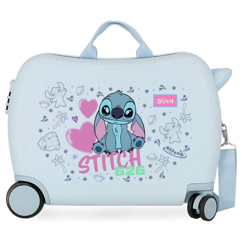 Disney Stitch Hearts ABS trolley kuffert 50 cm
