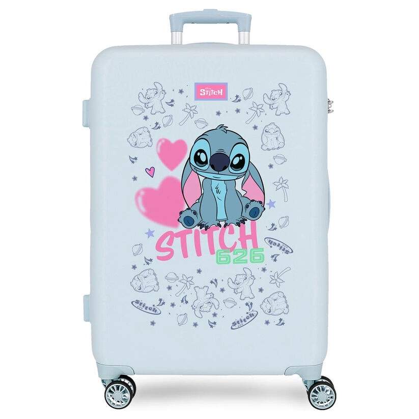 Disney Stitch Hearts ABS trolley kuffert 65 cm