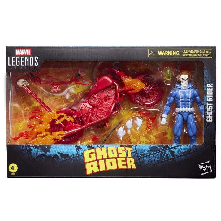 Ghost Rider actionfigur med motorcykel – 15 cm