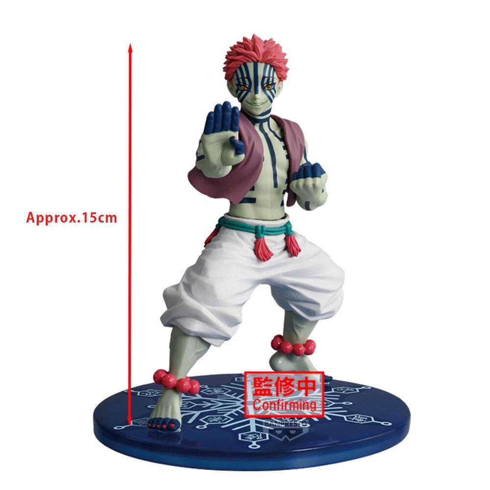 Demon Slayer Kimetsu no Yaiba Vibration Star Akaza figur 15cm