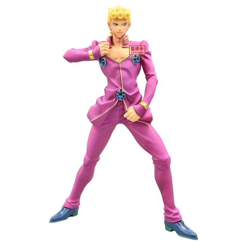JoJos bizarre eventyr Golden Wind Giorno Giovanna Mometria Figur 21cm