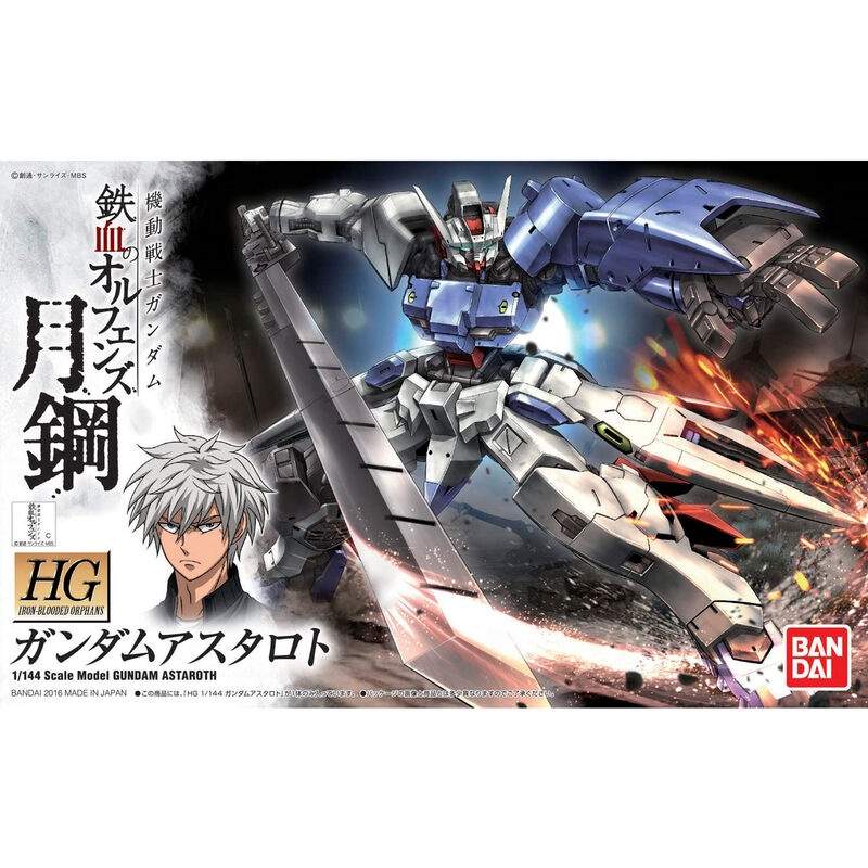 Mobildräkt Gundam IRON-BLOODED ORPHANS ASW-G-29 Gundam Astaroth Modellbyggsats figur 13 cm
