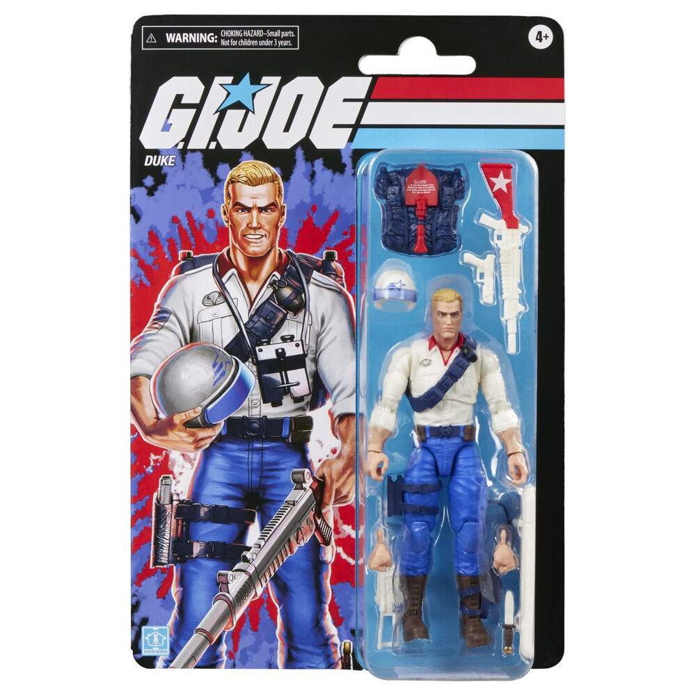 G.I. Joe Duke actionfigur – 15 cm, leddelt, tilbehør