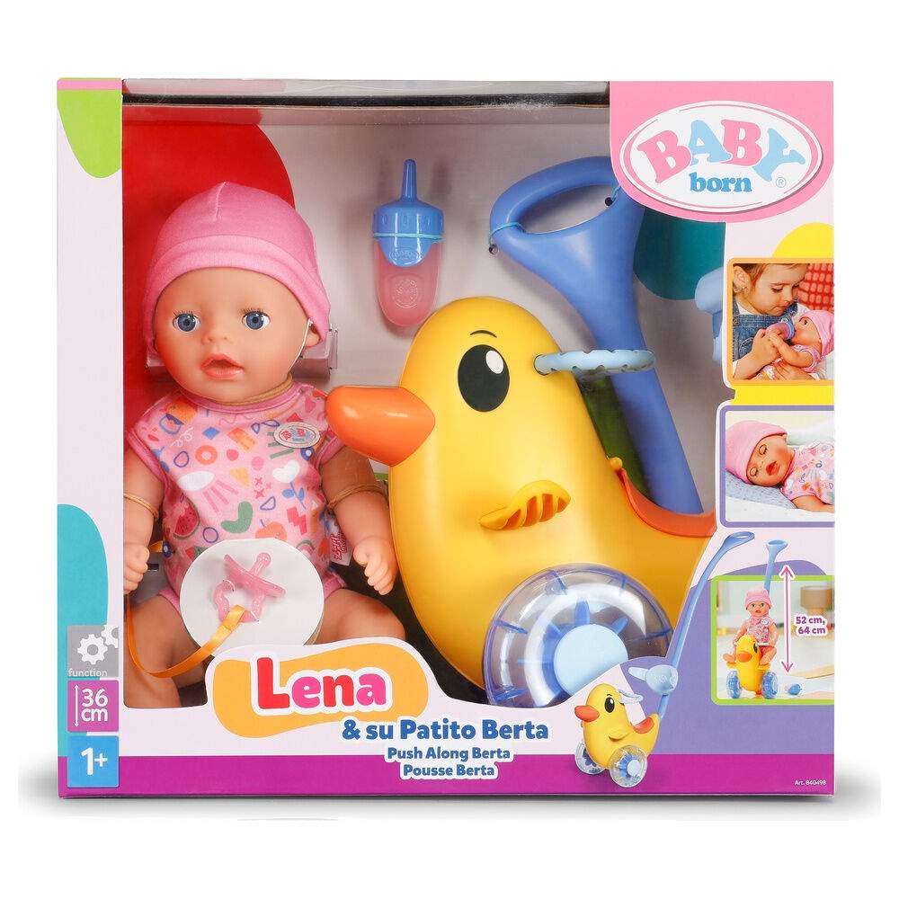 Babydocka Lena med ankunge och tillbehör – 36 cm | Hem & Hobby | Pryloteket