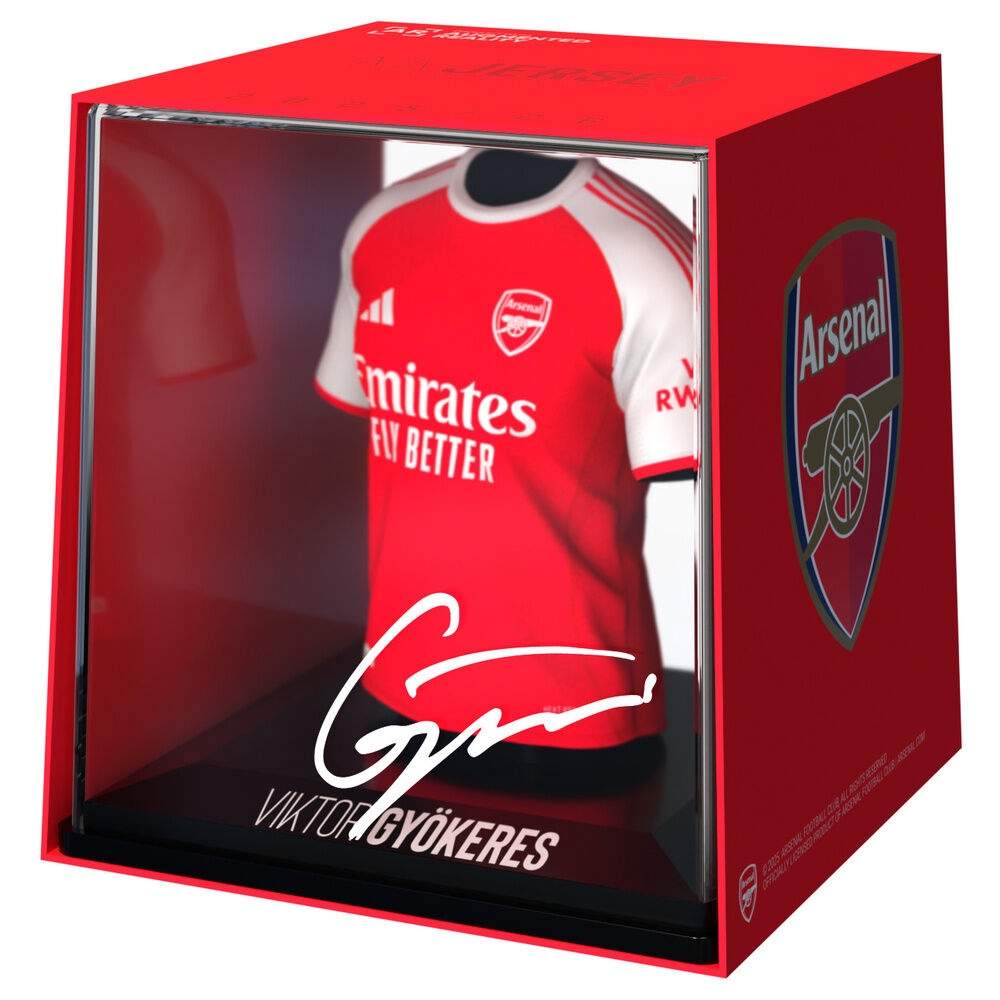 Arsenal Viktor Gyökeres mini t-shirt figur