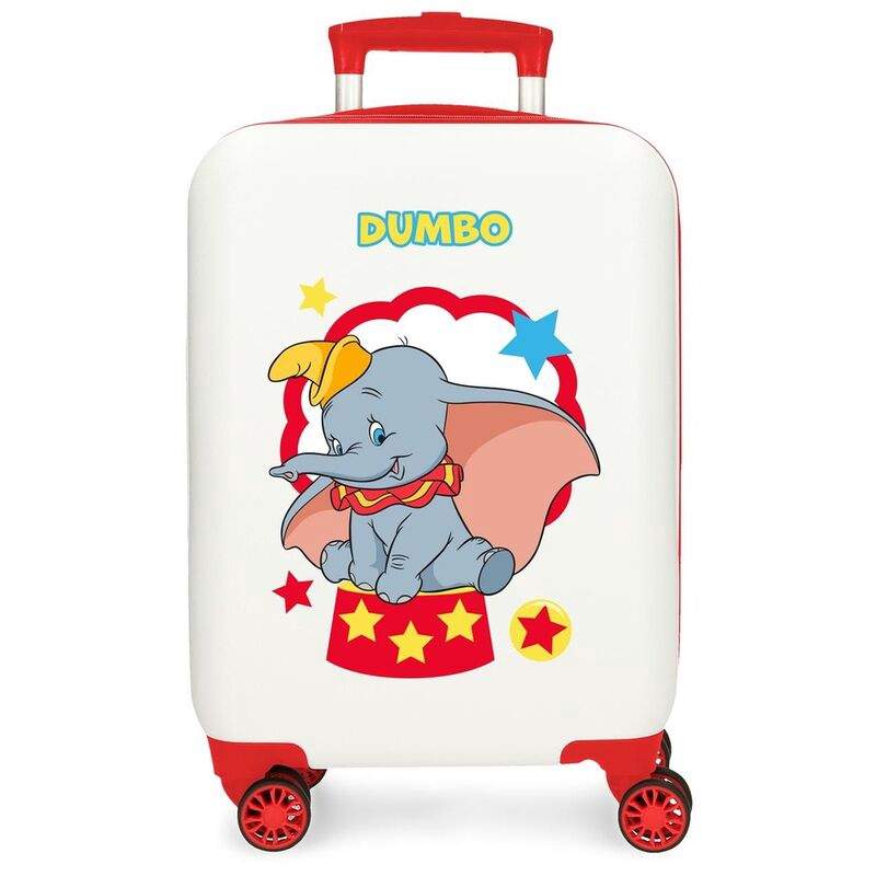 Dumbo Circus ABS trolleykuffert – 50 cm, sikker lås