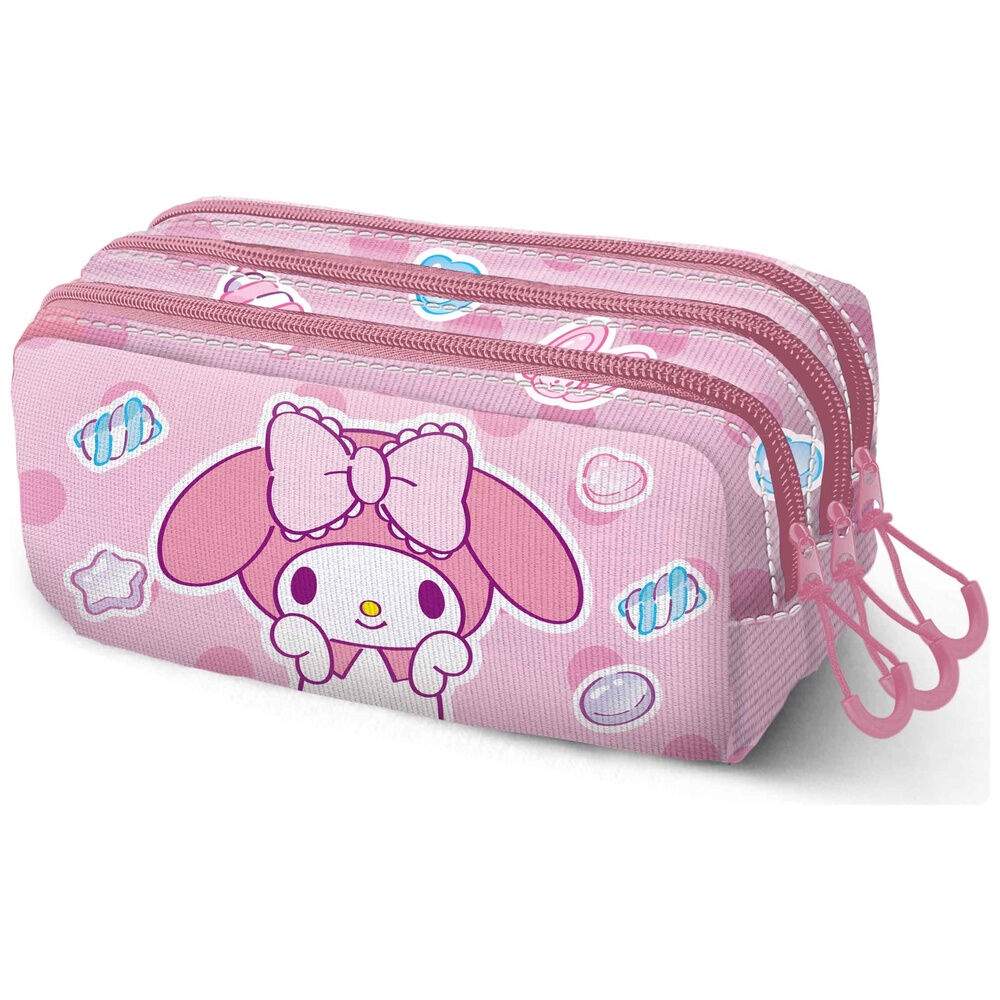 Hello Kitty My Melody tredobbelt penalhus