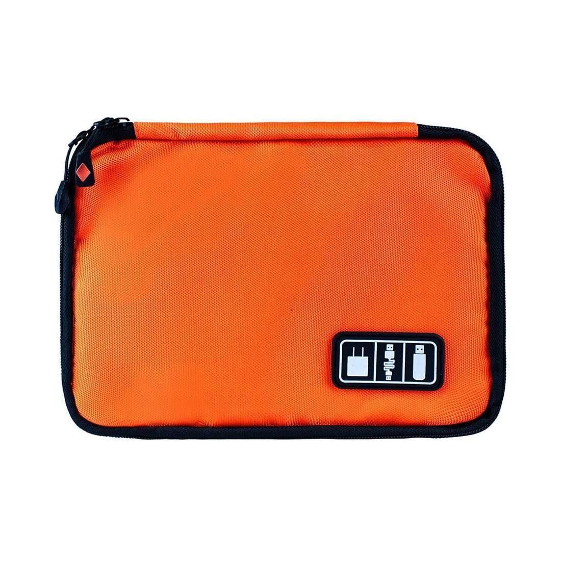 Väska, förvaring av sladdar, elektronik - Orange
