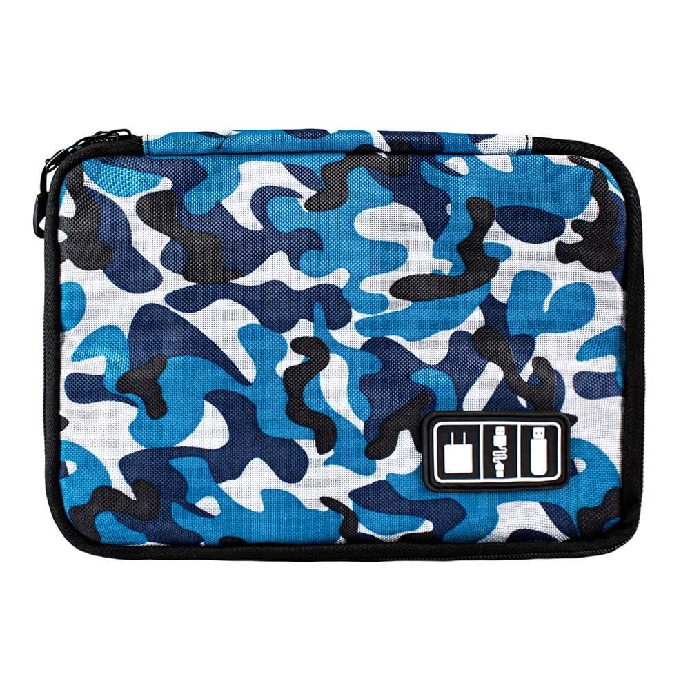 Laukku ja elektroniikan varastointiin - Sininen