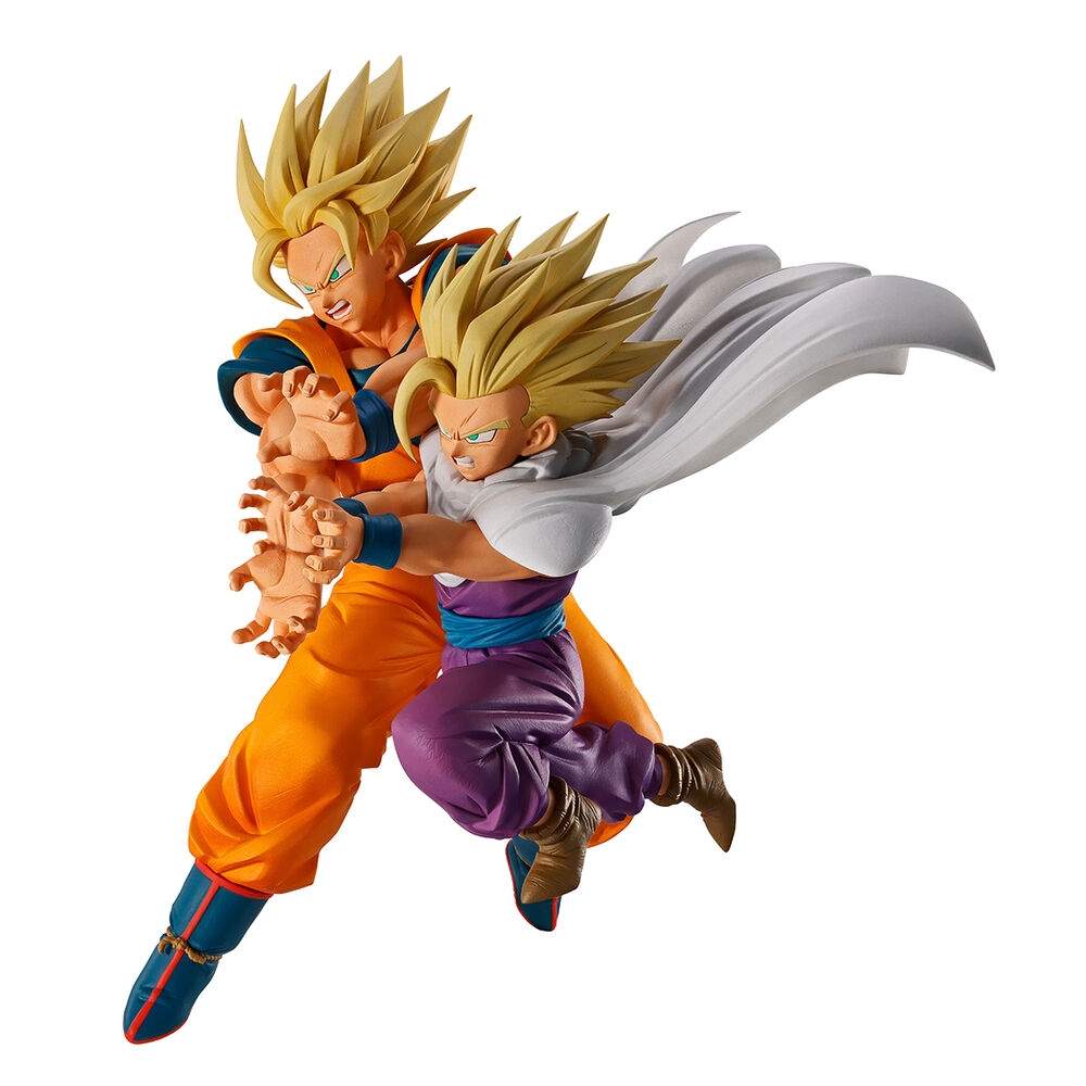 Dragon Ball Z Spectacle Battle Son Goku & Son Gohan Ichibansho figur 18 cm