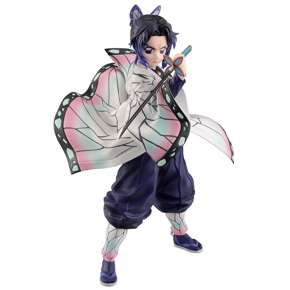 Demon Slayer Kimetsu no Yaiba Upper Two Shinobu Kocho Ichibansho figur, 23 cm