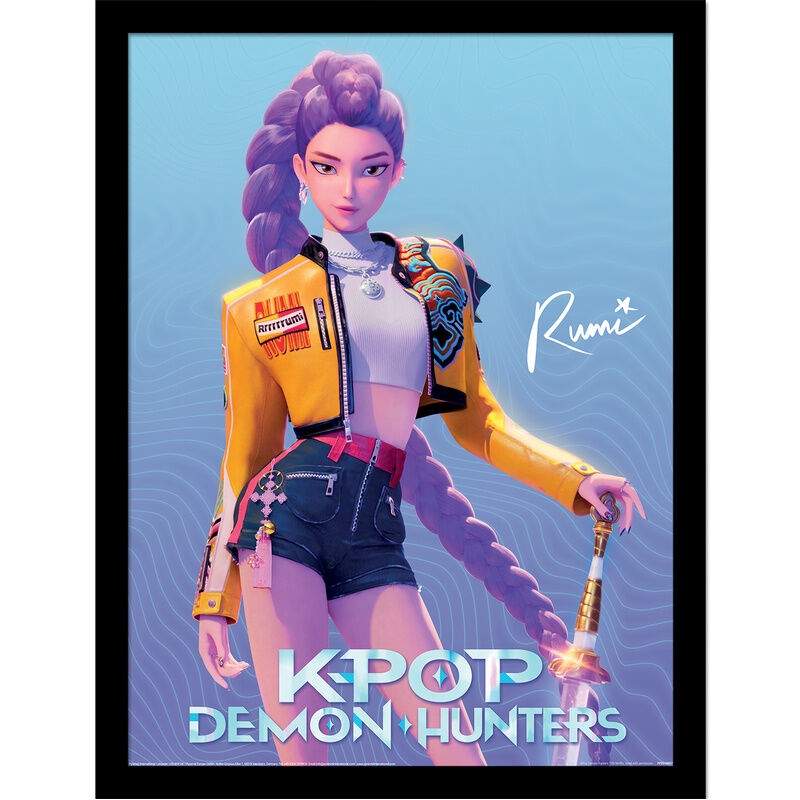 KPop Demon Hunters Rumi Inramad tavla | Hem & Hobby | Pryloteket