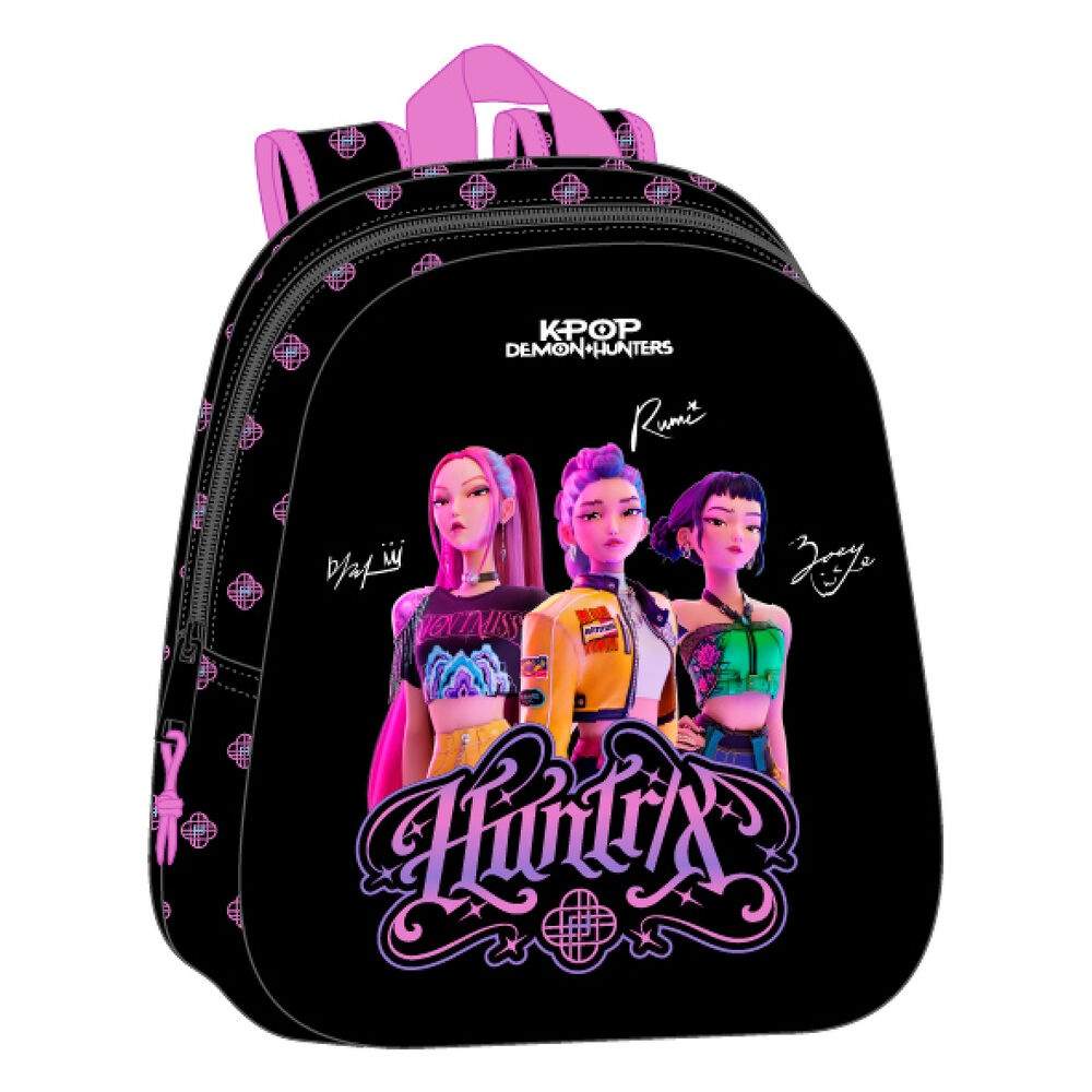 KPop Demon Hunters Negra 3D rygsæk 33 cm