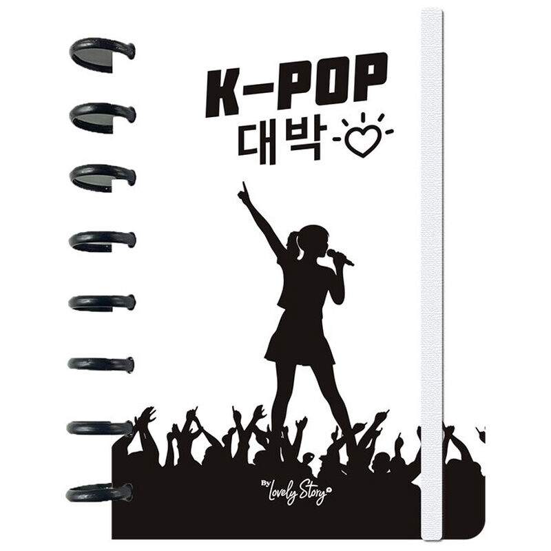 K-Pop Ice A5 anteckningsbok | Hem & Hobby | Pryloteket