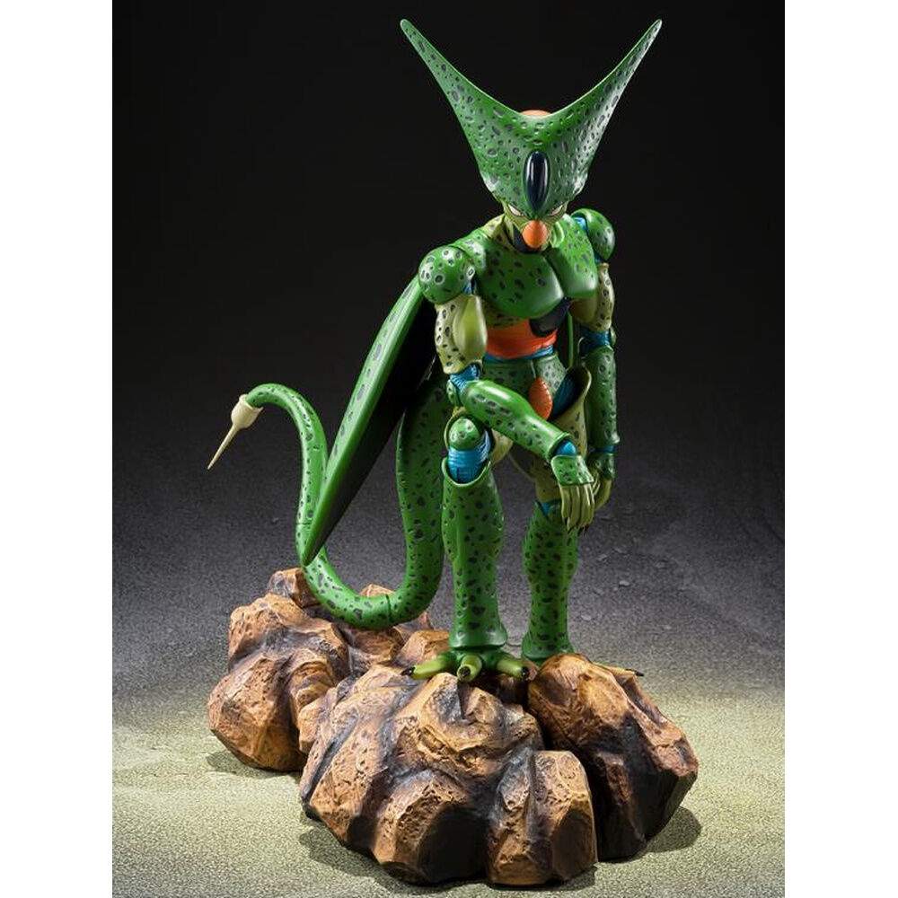 Dragon Ball Z Cell First Former S.H. Figuarts figur 17 cm | Hem & Hobby | Pryloteket